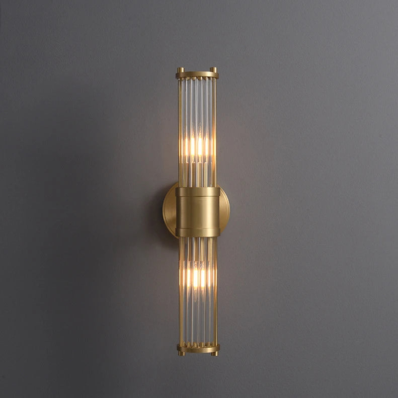 Modern Crystal Led Brass Wall Light Bedroom Living Room Corridor Dining Room Lighting Decoration Indoor Decoration Wall Lamps