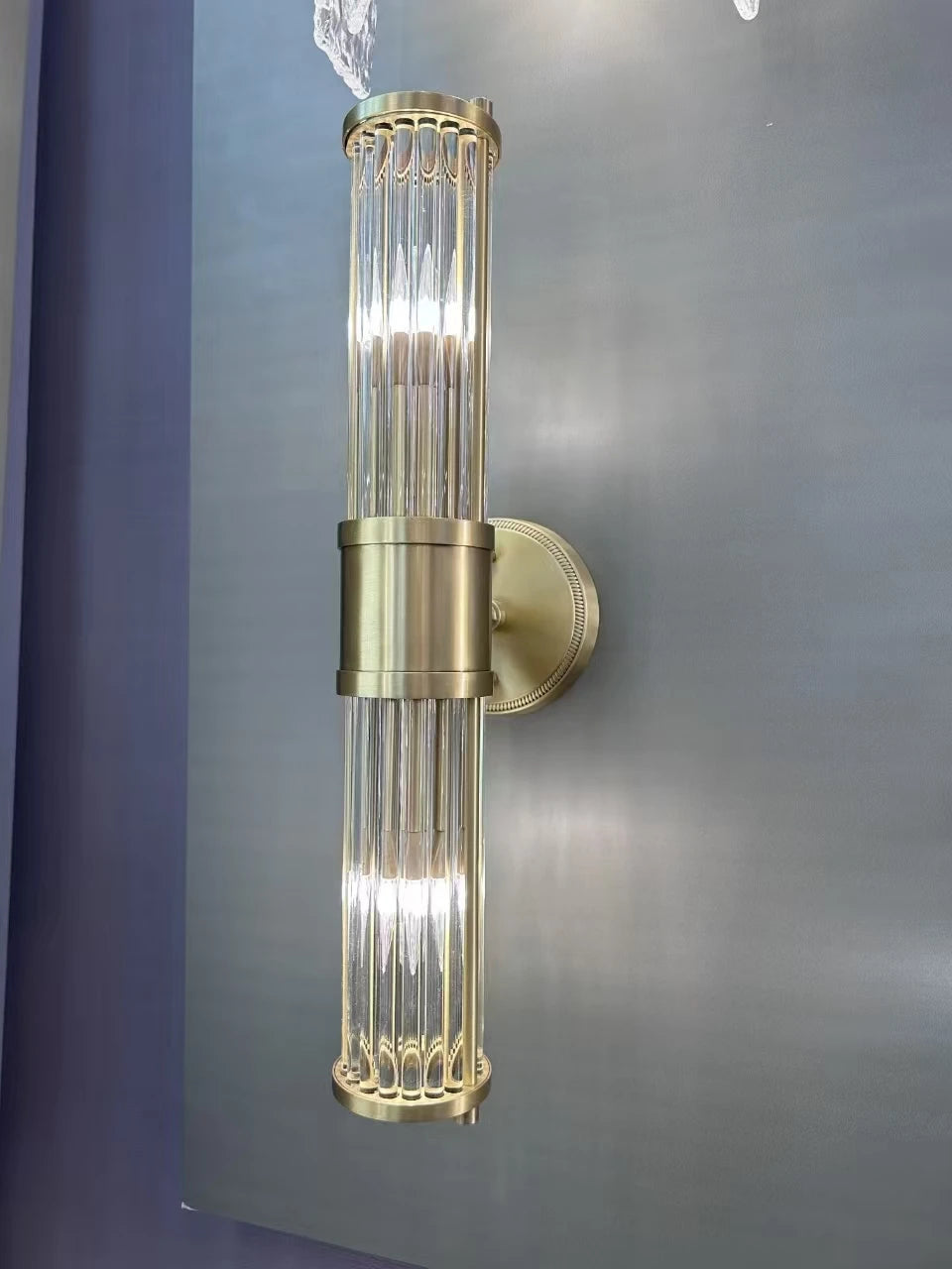 Modern Crystal Led Brass Wall Light Bedroom Living Room Corridor Dining Room Lighting Decoration Indoor Decoration Wall Lamps