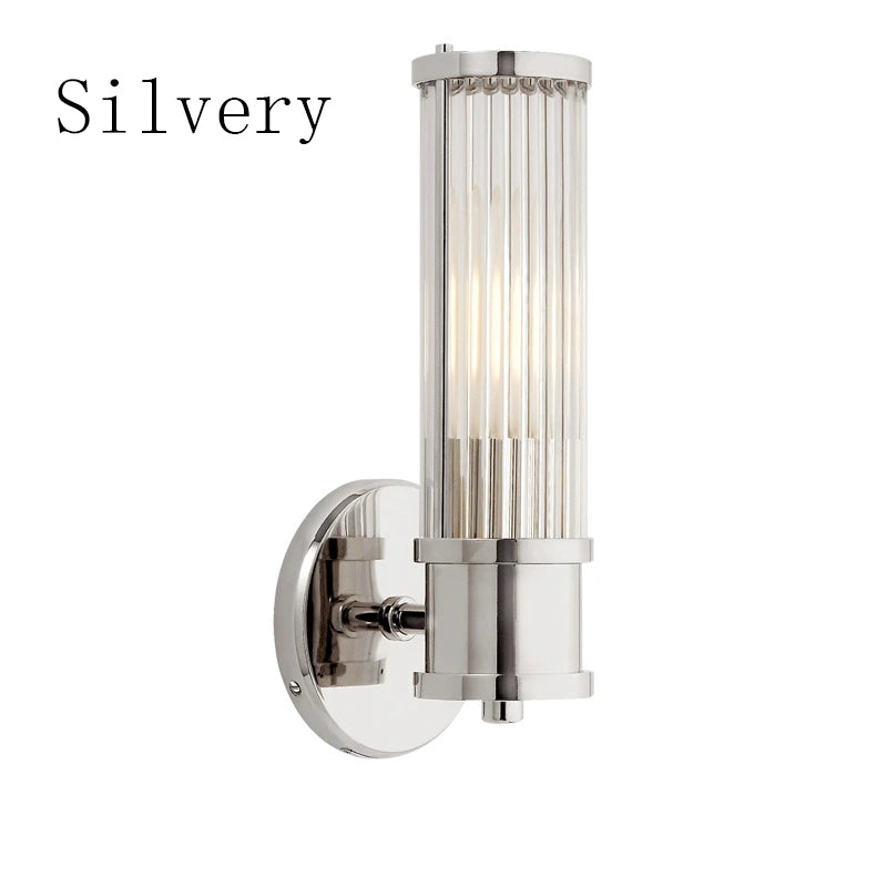 Modern Crystal Led Brass Wall Light Bedroom Living Room Corridor Dining Room Lighting Decoration Indoor Decoration Wall Lamps