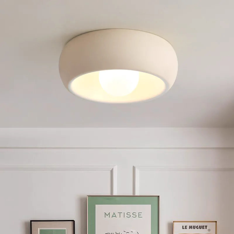 Nordic Minimalist Wabi Sabi Balcony LED Ceiling Lamp Modern Corridor Entrance Hall Fixture Home Decor Kitchen Kids Bedroom Light